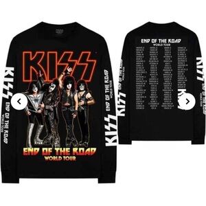 KISS tour shirt eotr